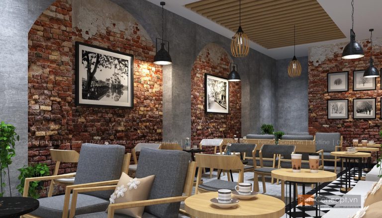 THIẾT KẾ QUÁN CAFE DỊCH VỌNG