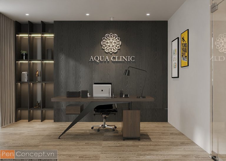 Thiết kế Aqua Beauty Clinic – 96 Hoàng Ngân