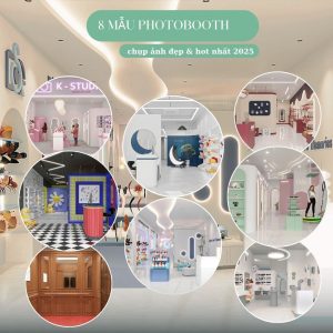Top 8mẫu Photobooth chụp ảnh đẹp & hot nhất 2025