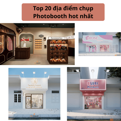 Top 20 địa điểm chụp Photobooth hot nhất thành phố Hồ Chí Minh 1. Colorkey Studio
