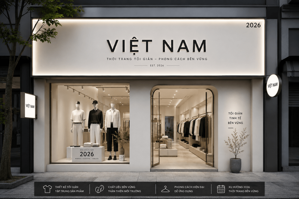 thi công shop quần áo
