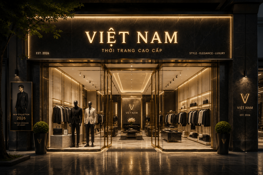 thi công shop quần áo