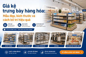 giá kệ trưng bày hàng hóa