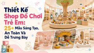 thiết kế shop đồ chơi
