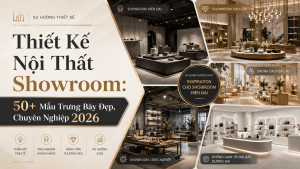 thiết kế nội thất showroom