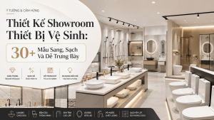 thiết kế showroom thiết bị vệ sinh