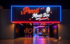 thiết kế Pencil music box