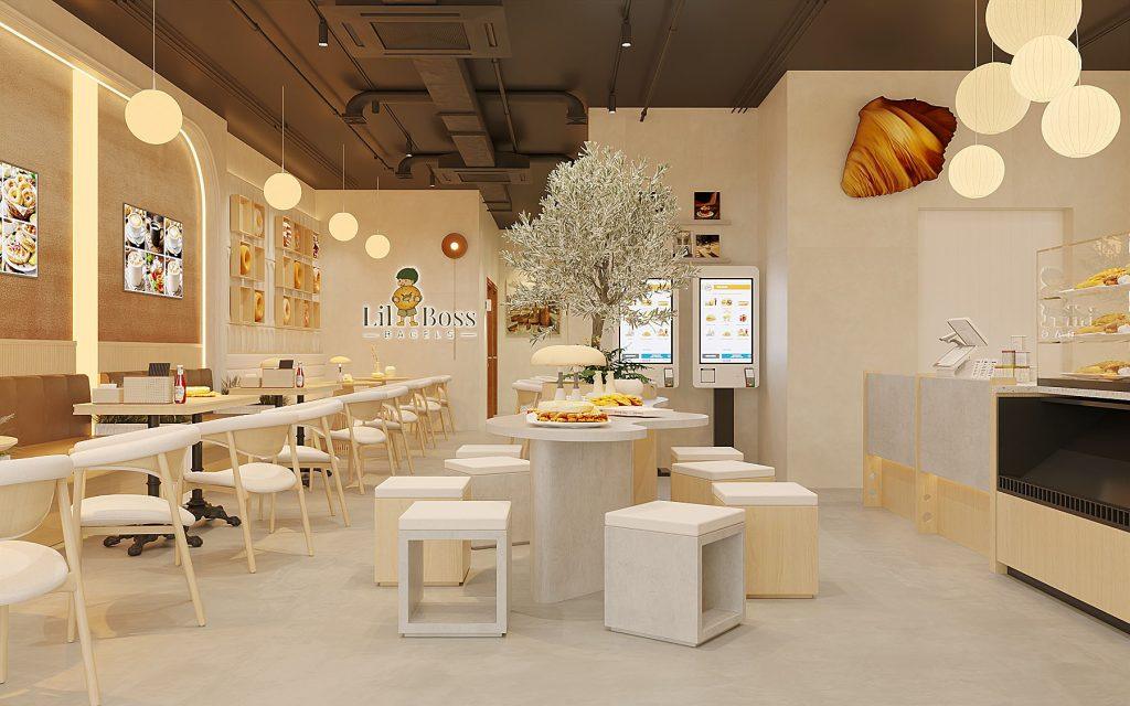 thiết kế Lil Boss Bagels