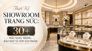thiết kế showroom trang sức