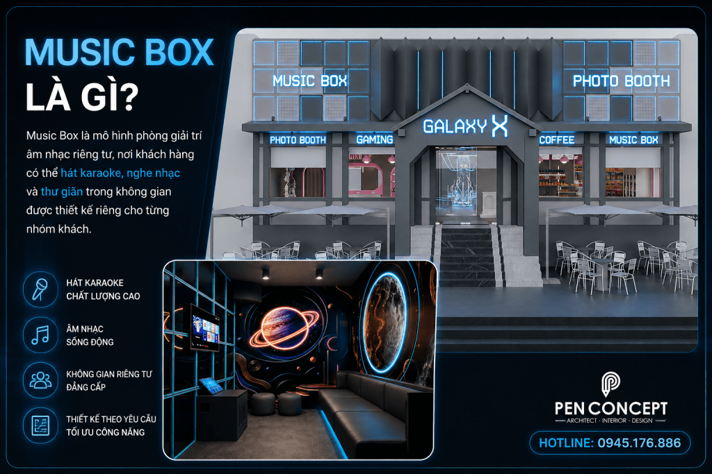 thiết bị phòng Music Box