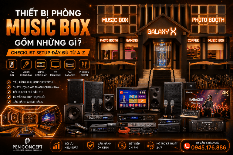 thiết bị phòng Music Box