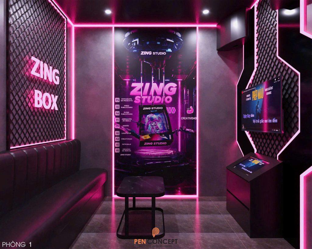 thiết kế Music Box Zing Box