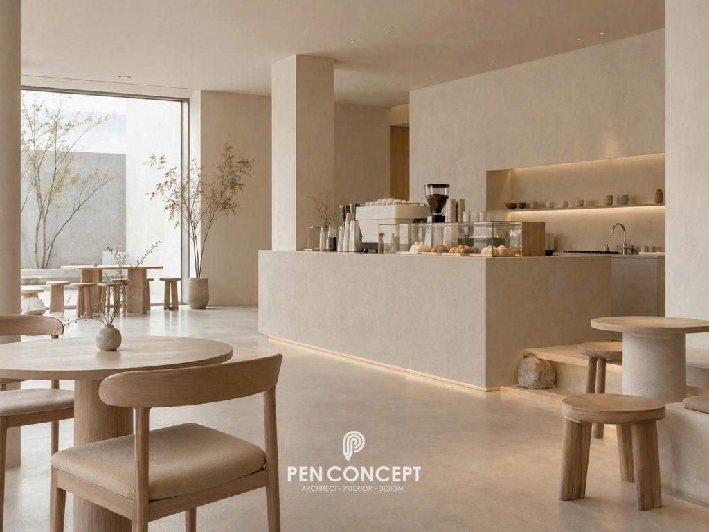 thiết kế quán cafe Hàn Quốc