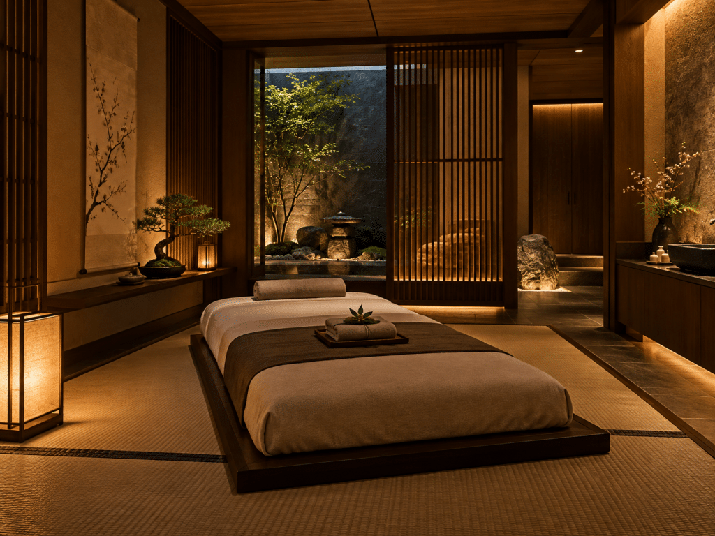 thiết kế phòng massage vip