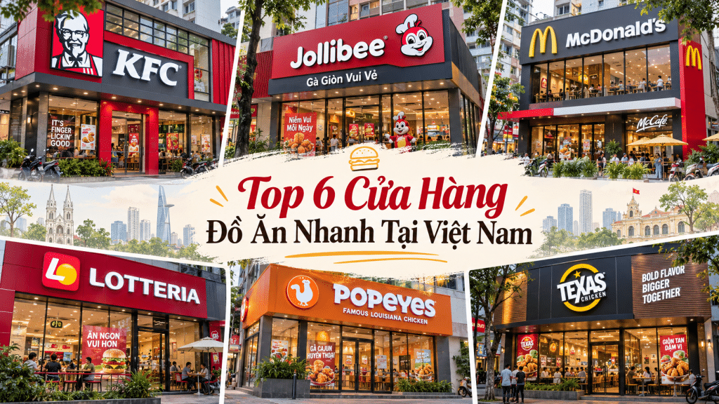 cửa hàng đồ ăn nhanh