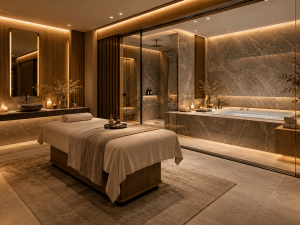 thiết kế phòng massage vip